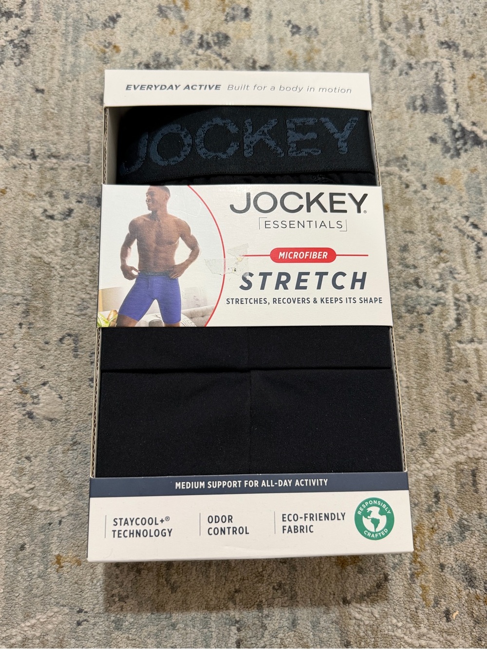 Underwear Jockey Microfiber Stretch Boxer Briefs Size s